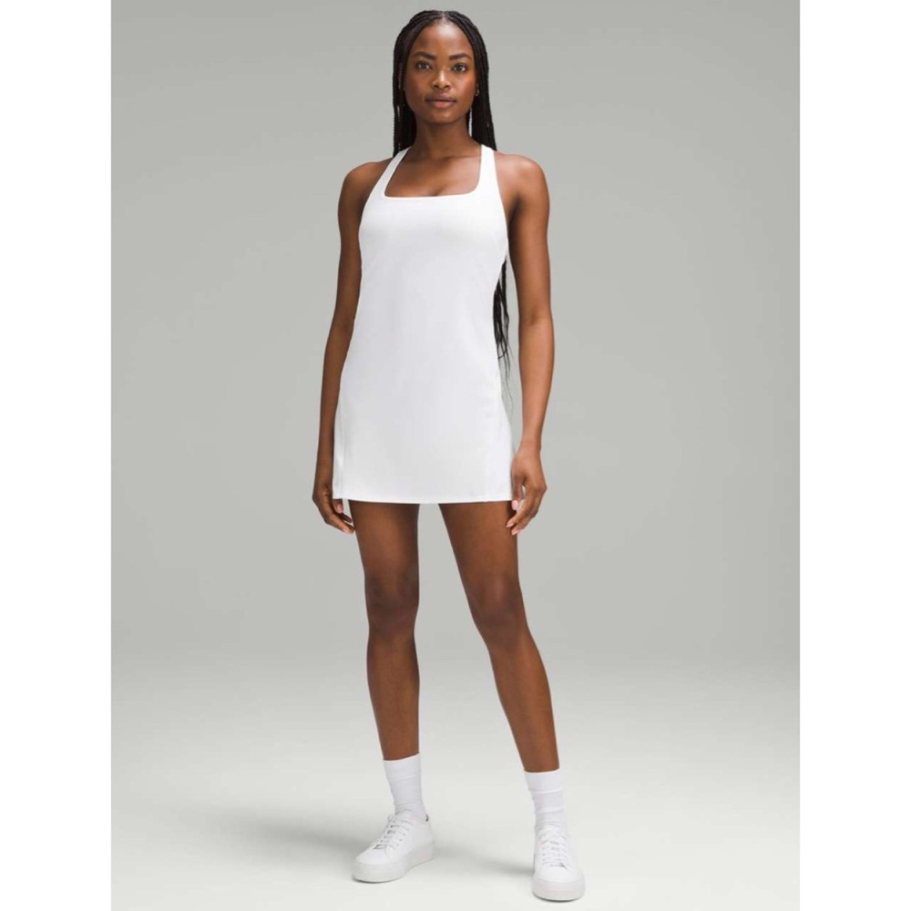 NWT Lululemon Lightweight Tennis Dress White 8